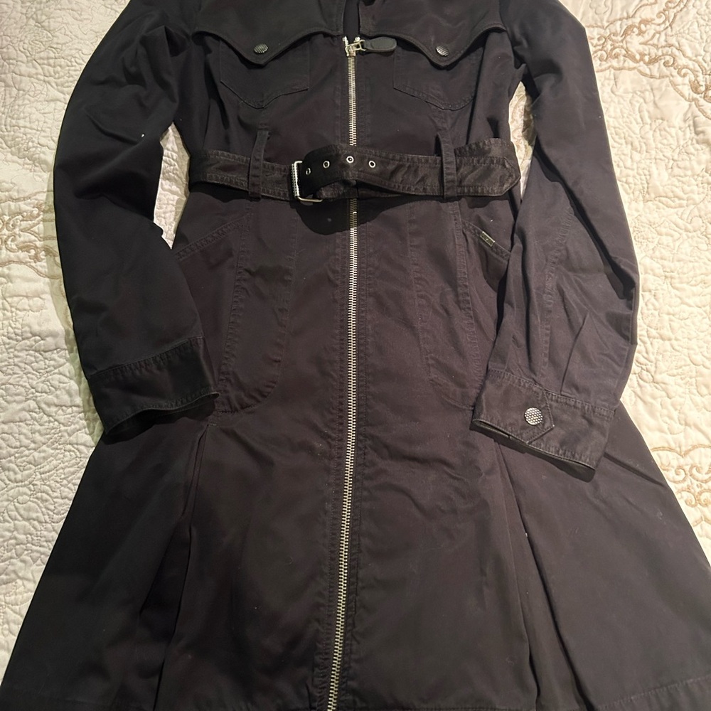 Diesel Charcoal Trench Coat for Women